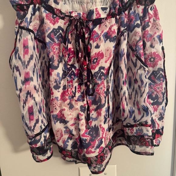 Isabel Marant Etoile Riolmy printed georgette shorts - Picture 6 of 7